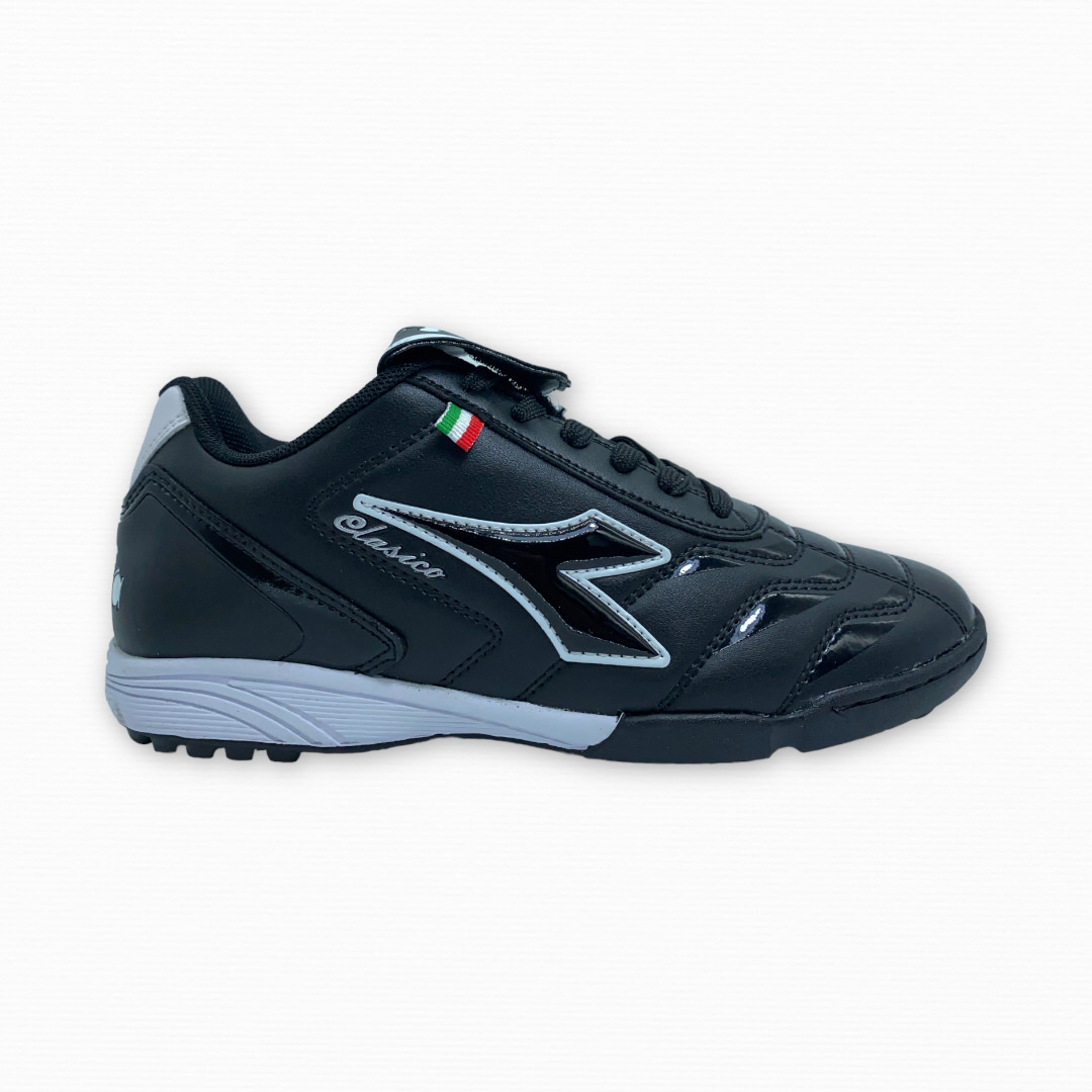Zapatilla futbolf5 CLASICO TF  BLANCO