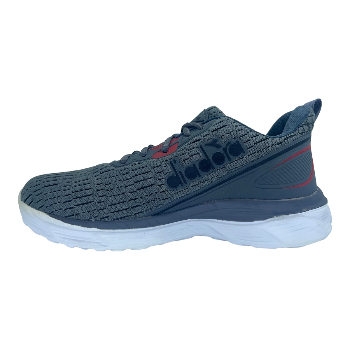 Zapatilla running ECLIPSE GRAFITO  ROJO