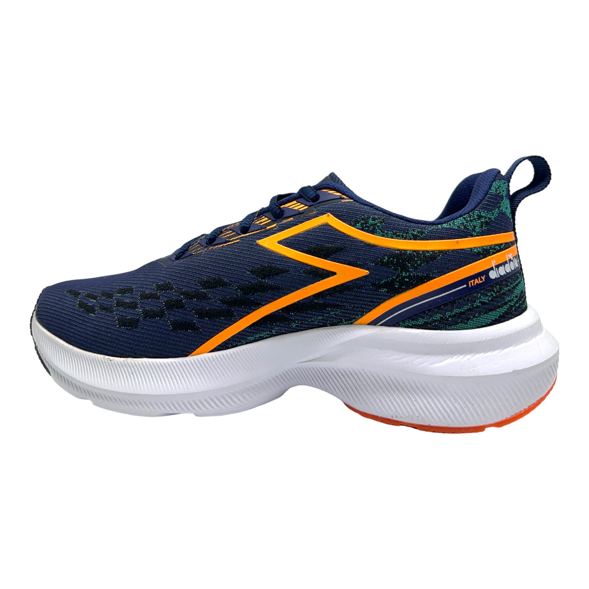 Zapatilla running FORMULA MARINO-NARANJA