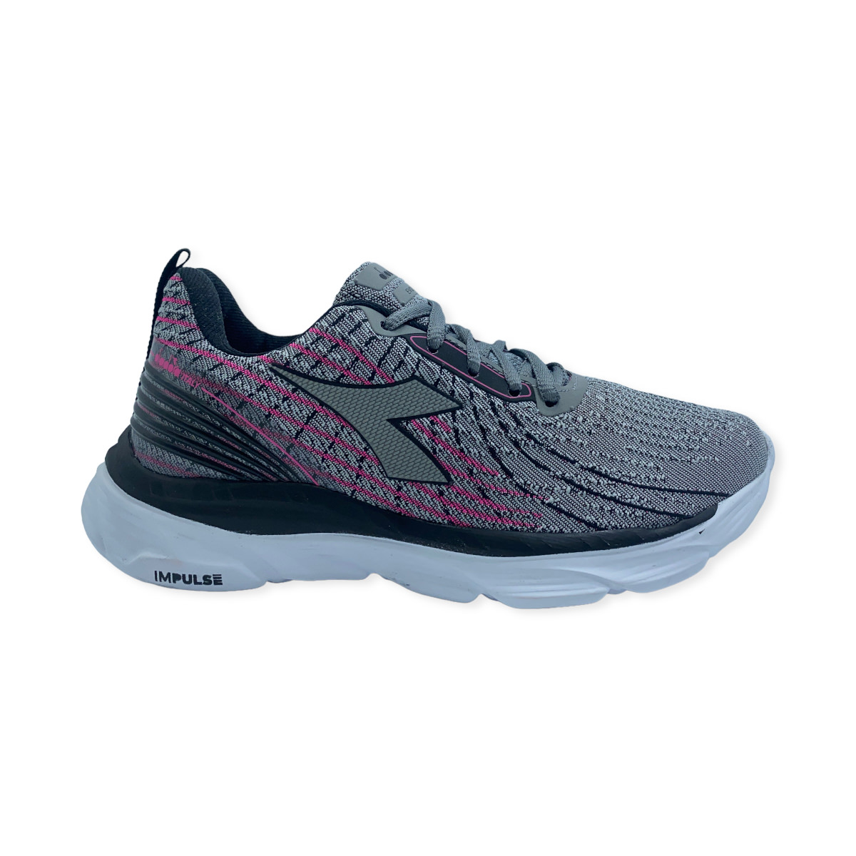 Zapatilla running ENVOLVE CINZA--ROSA