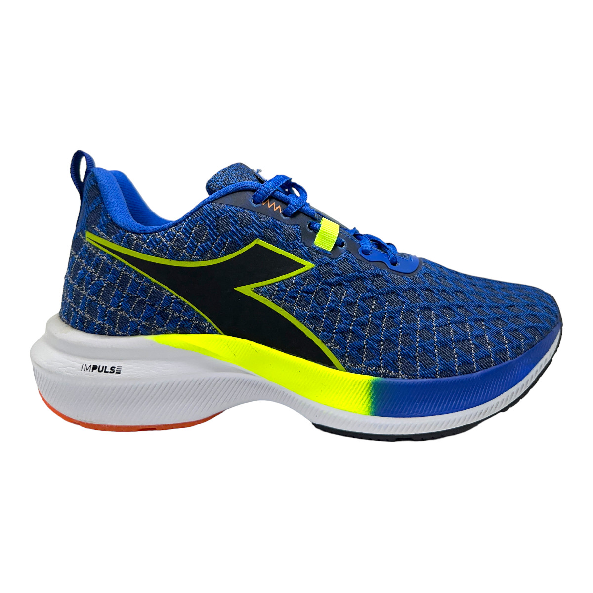 Zapatilla running GRID ROYAL NARANJ V CITRICO