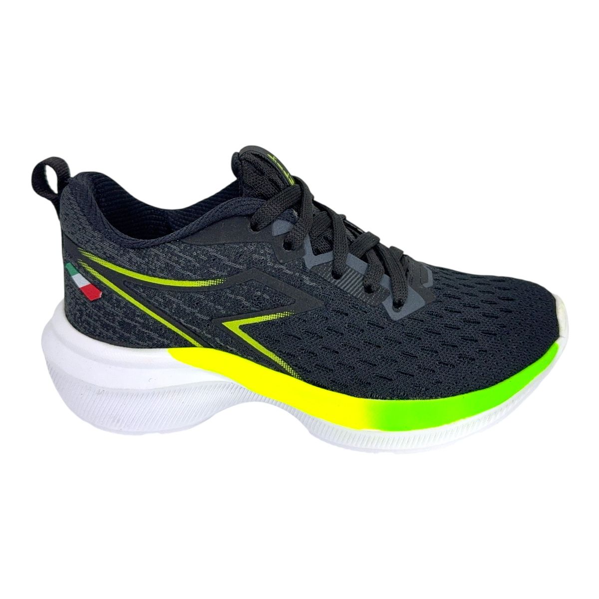 Zapatilla running GRAVIT FLUX KIDS VDE LIMON