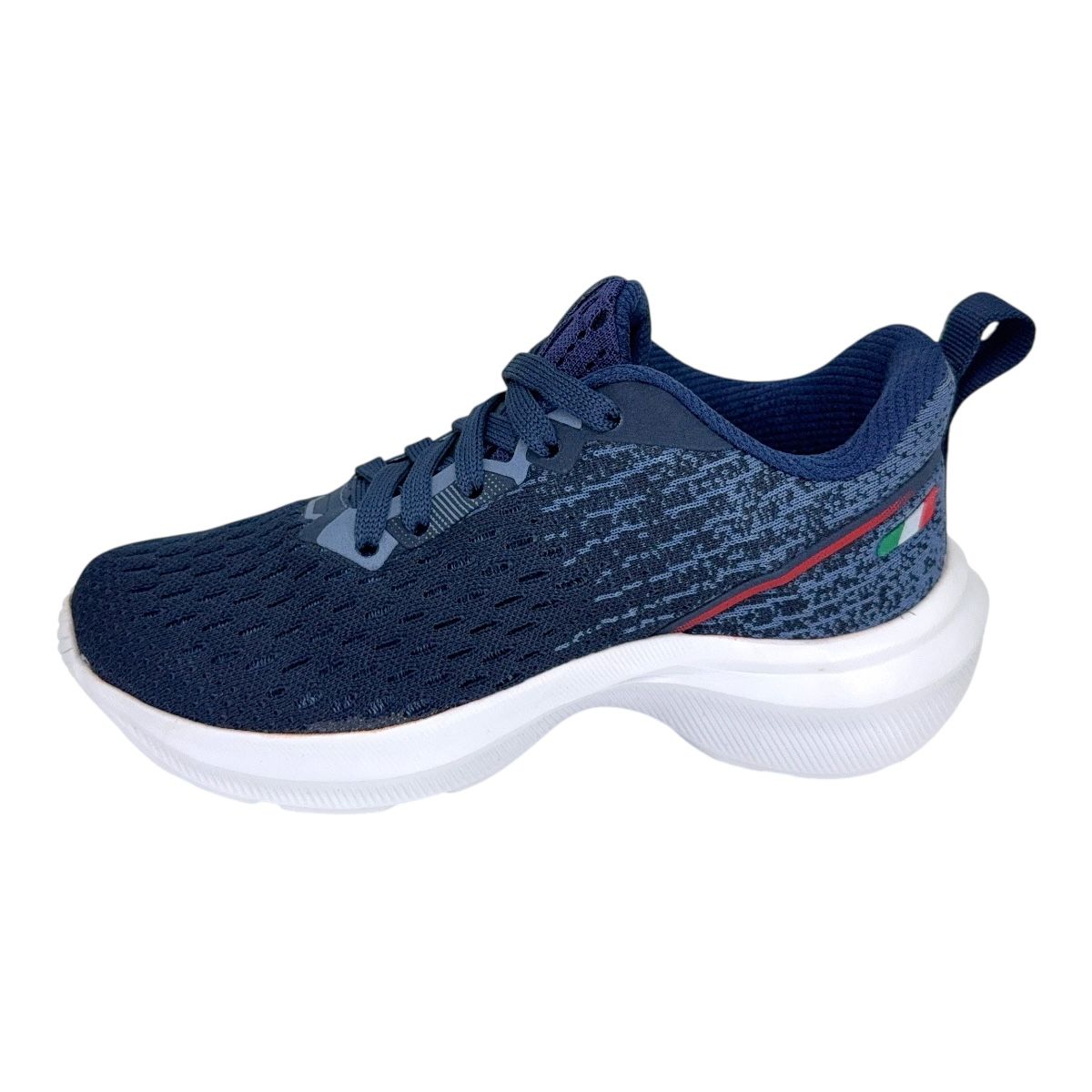 Zapatilla running GRAVIT FLUX KIDS MNO ROJO