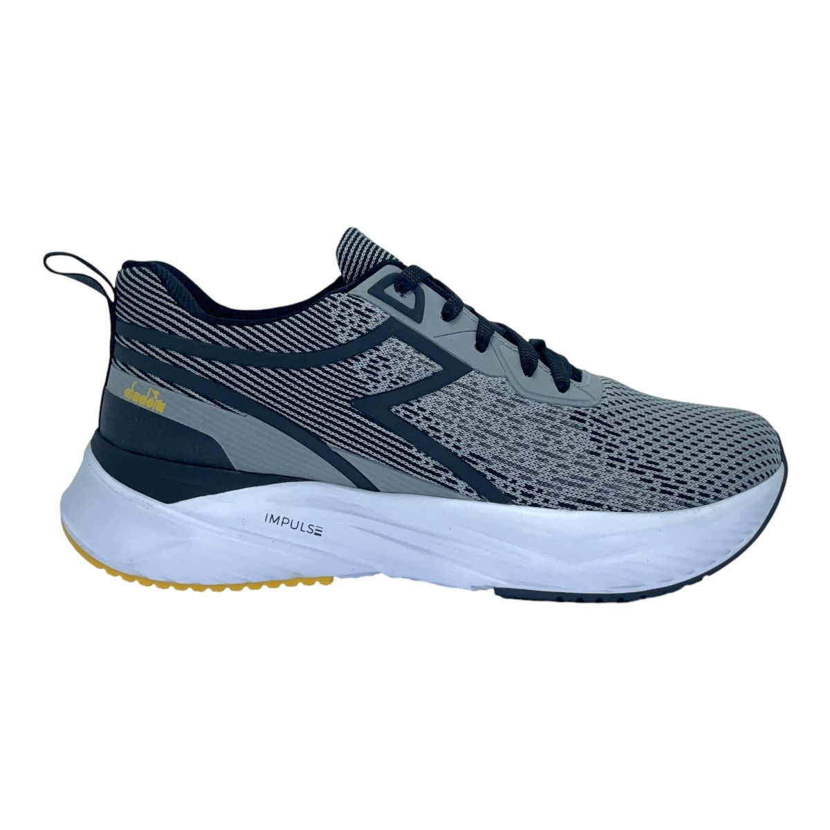 Zapatilla running Y98 GRIS NARANJA