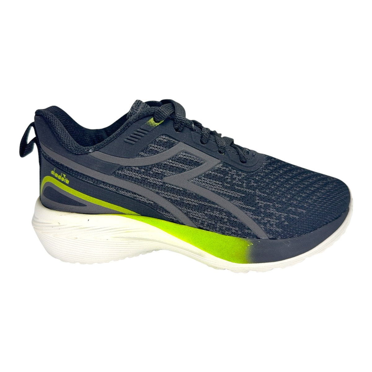 Zapatilla running PROTON KIDS NEG VERDE