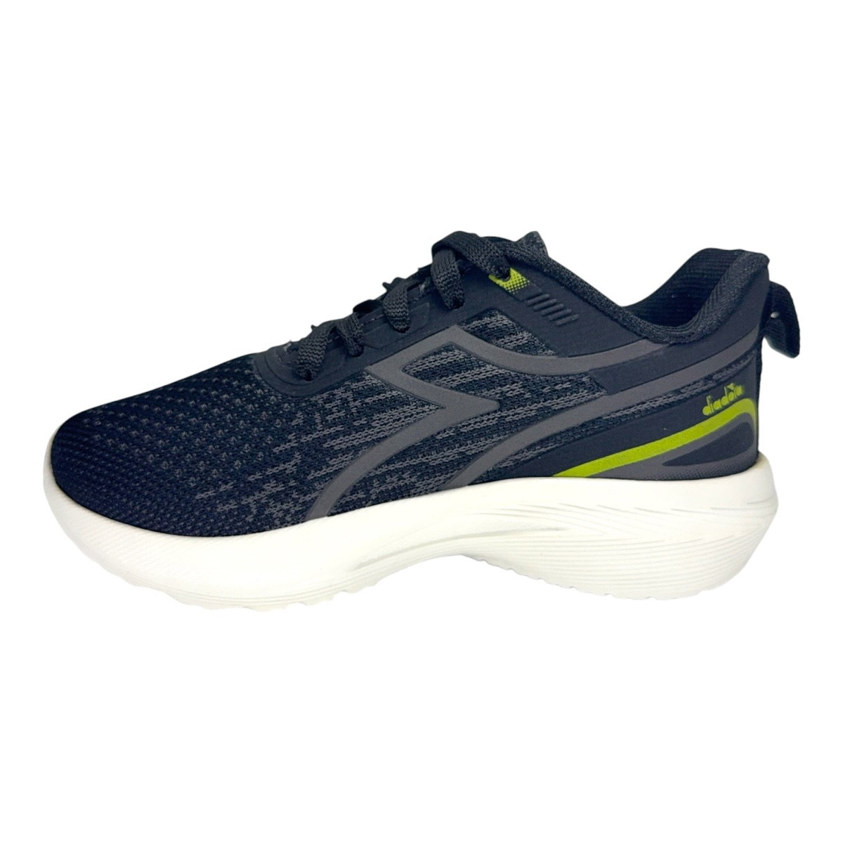 Zapatilla running PROTON KIDS NEG VERDE