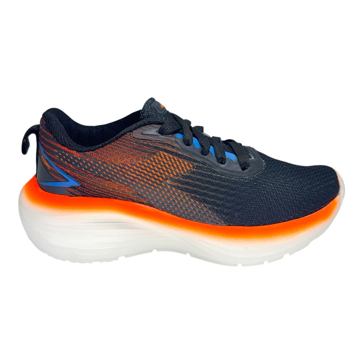 Zapatilla running ATOMIC KIDS GRAFITO NARANJA AZ