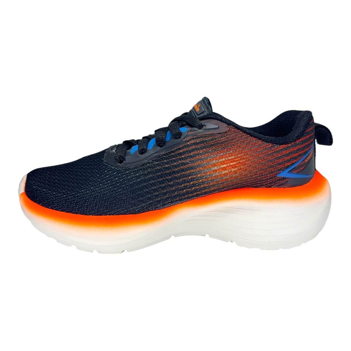 Zapatilla running ATOMIC KIDS GRAFITO NARANJA AZ