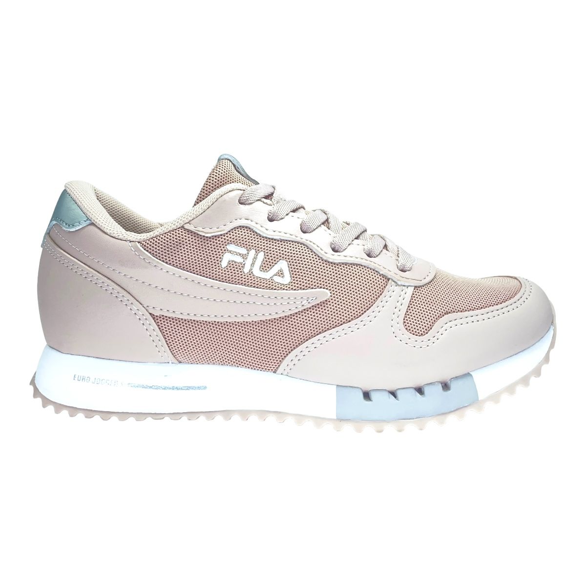 Zapatilla urbano EURO JOGGER ROSA BLANCO PLATA