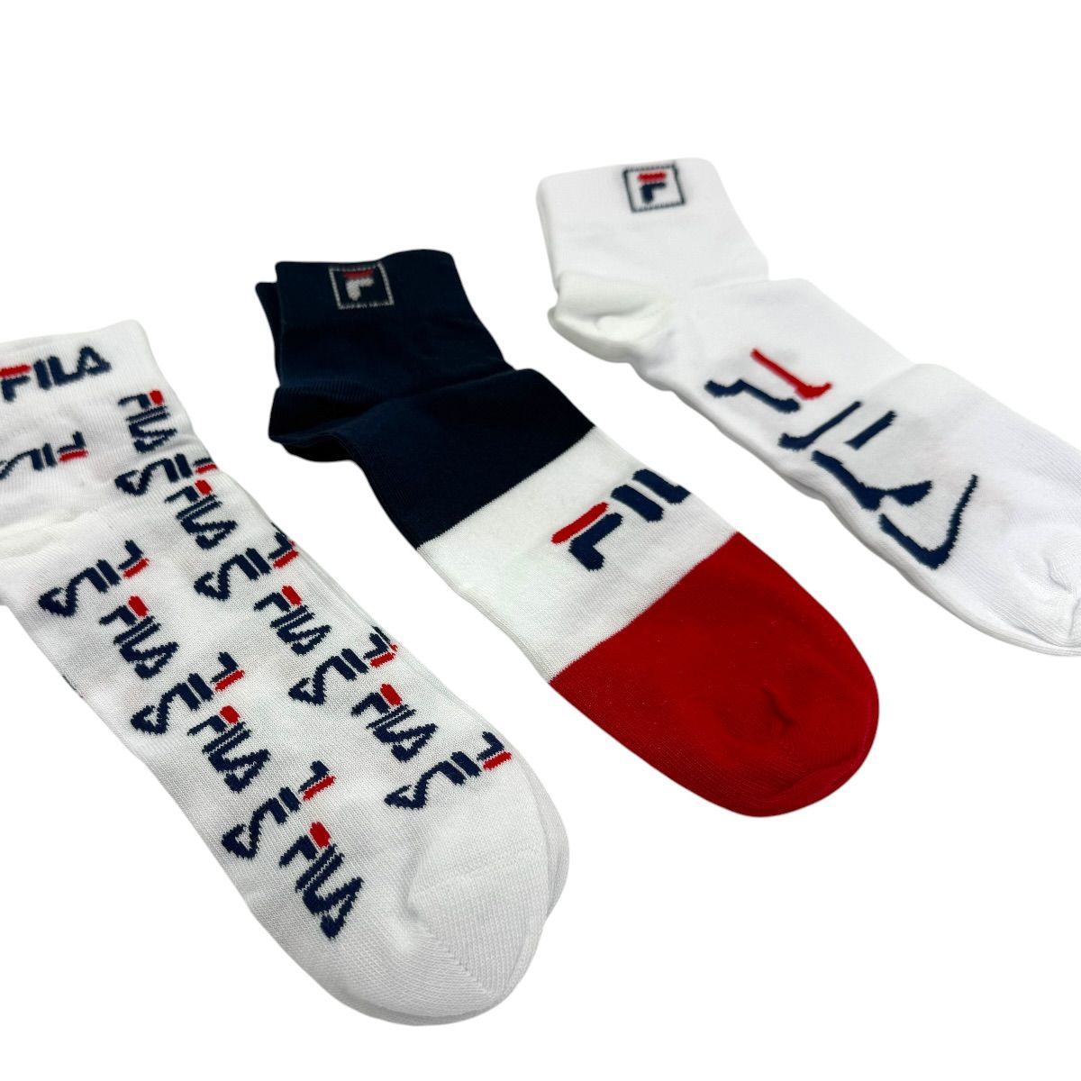 PACK X 3 BL/BL/TRICOLOR