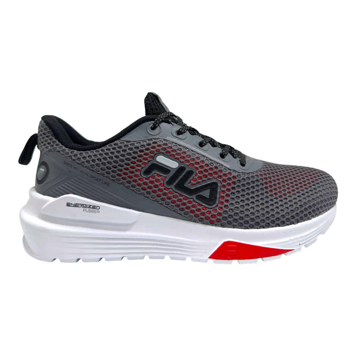 Zapatilla running RESEARCH GRAFITO ROJO