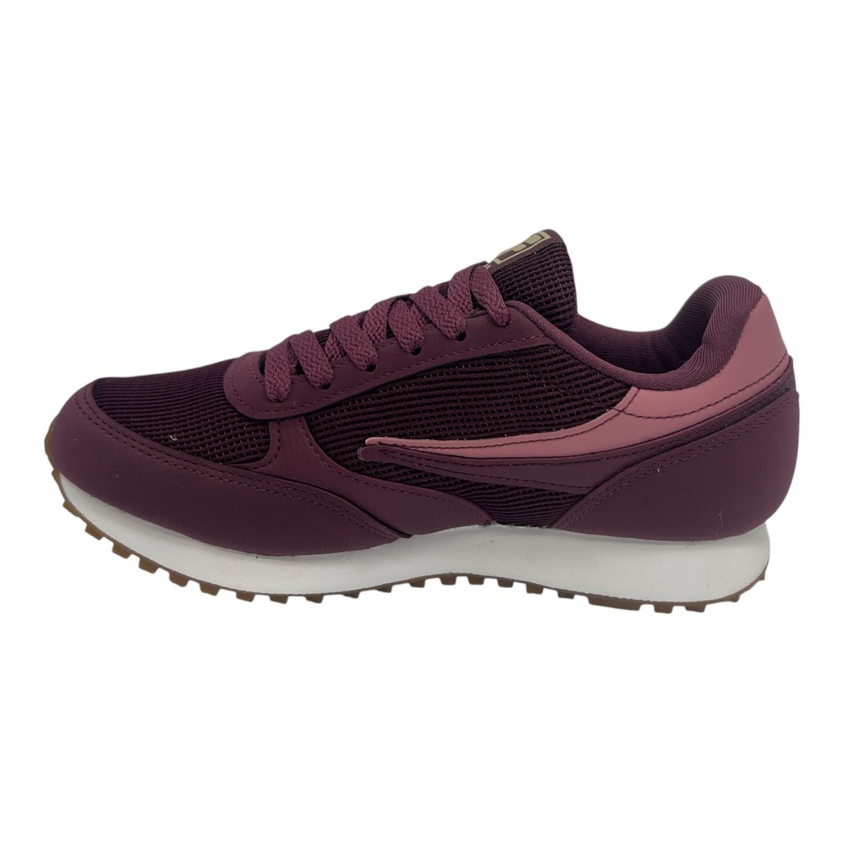 Zapatilla urbano RENNO CLASSIC BORGONHA ROSA BEIGE