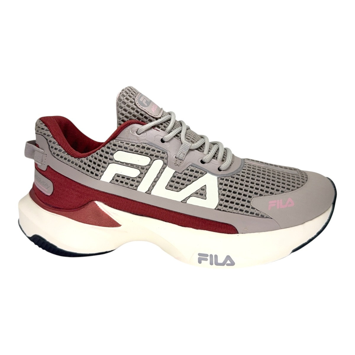 Zapatilla running RECOVERY GOAT MARRON ROJO