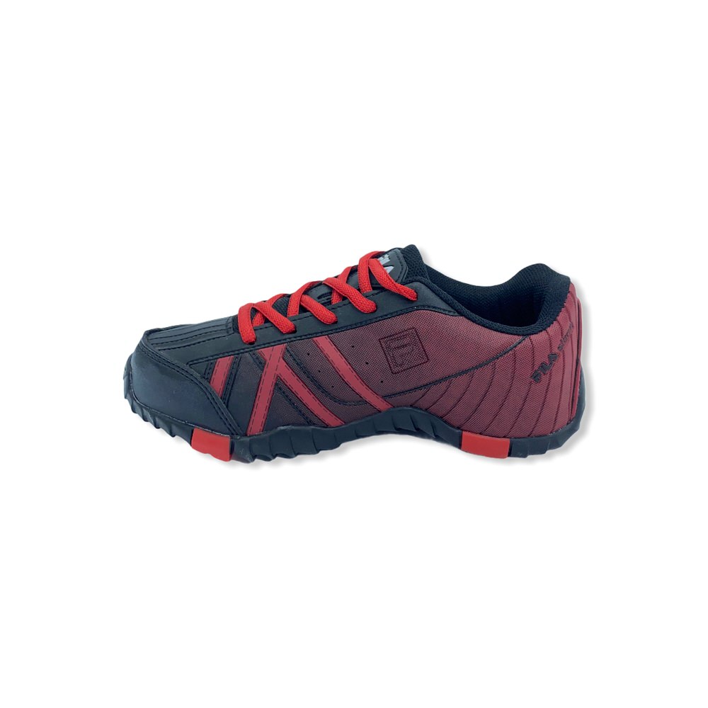 Zapatilla trekking SLANT SUMMER KIDS NEG/ROJO/18