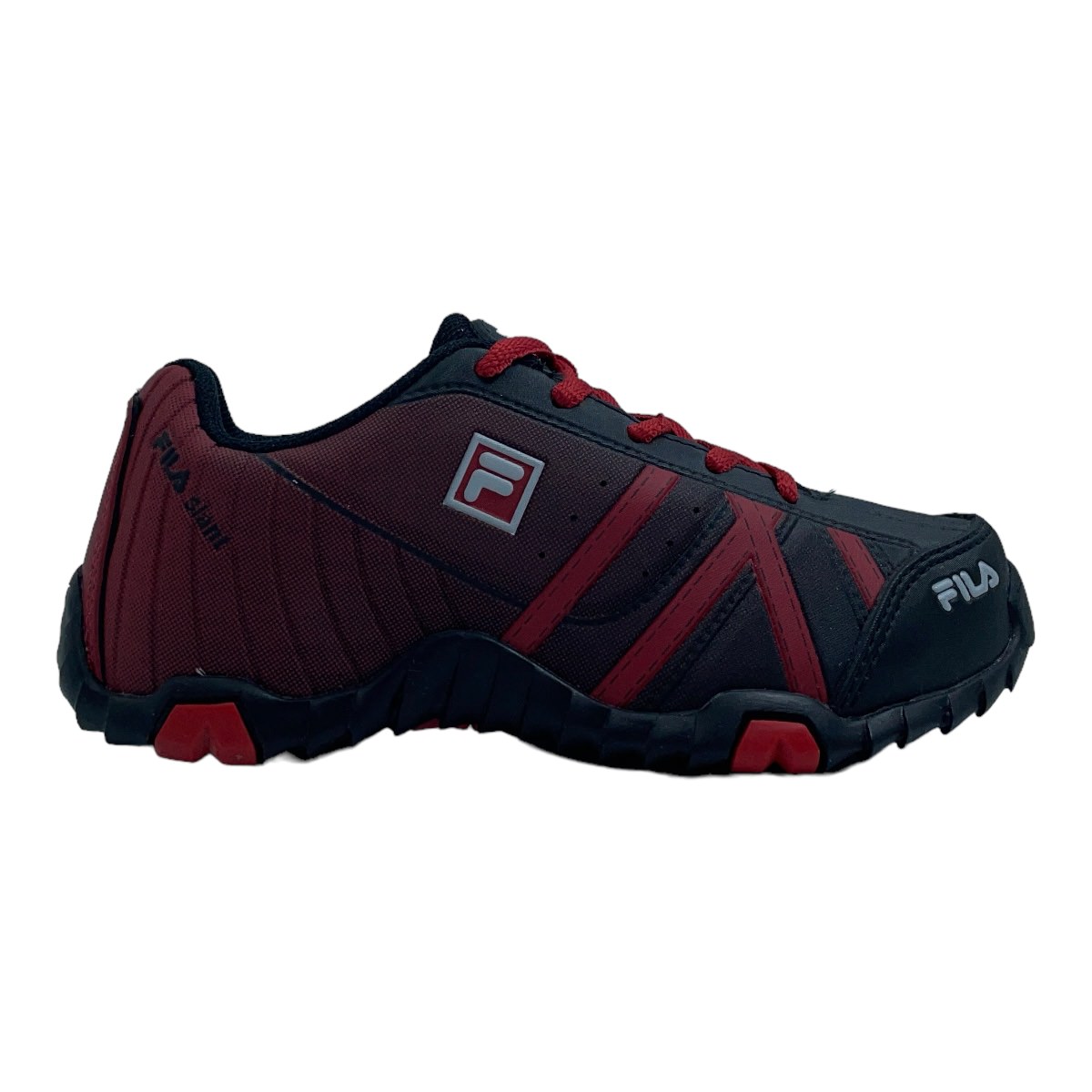Zapatilla trekking SLANT SUMMER KIDS NEG/ROJ/19