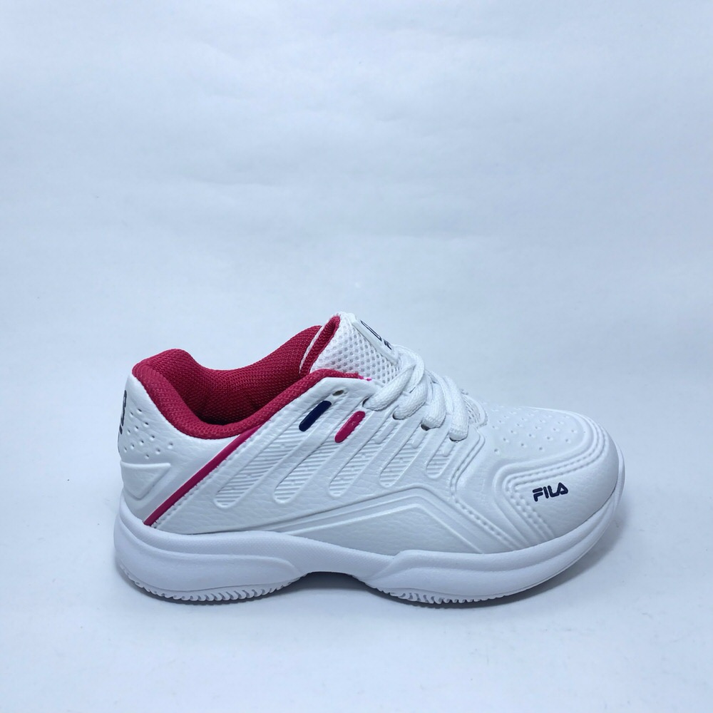 Zapatilla tenis LUGANO 6.0 KIDS BCO/VIOL/MNO/20