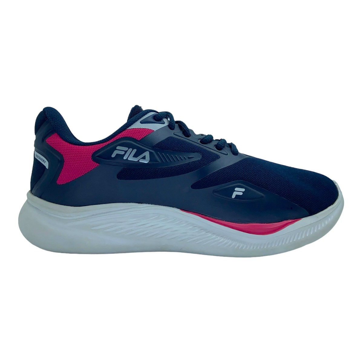 Zapatilla running DISCOVERY MUJER MNO/ROSA/PLATA/2121