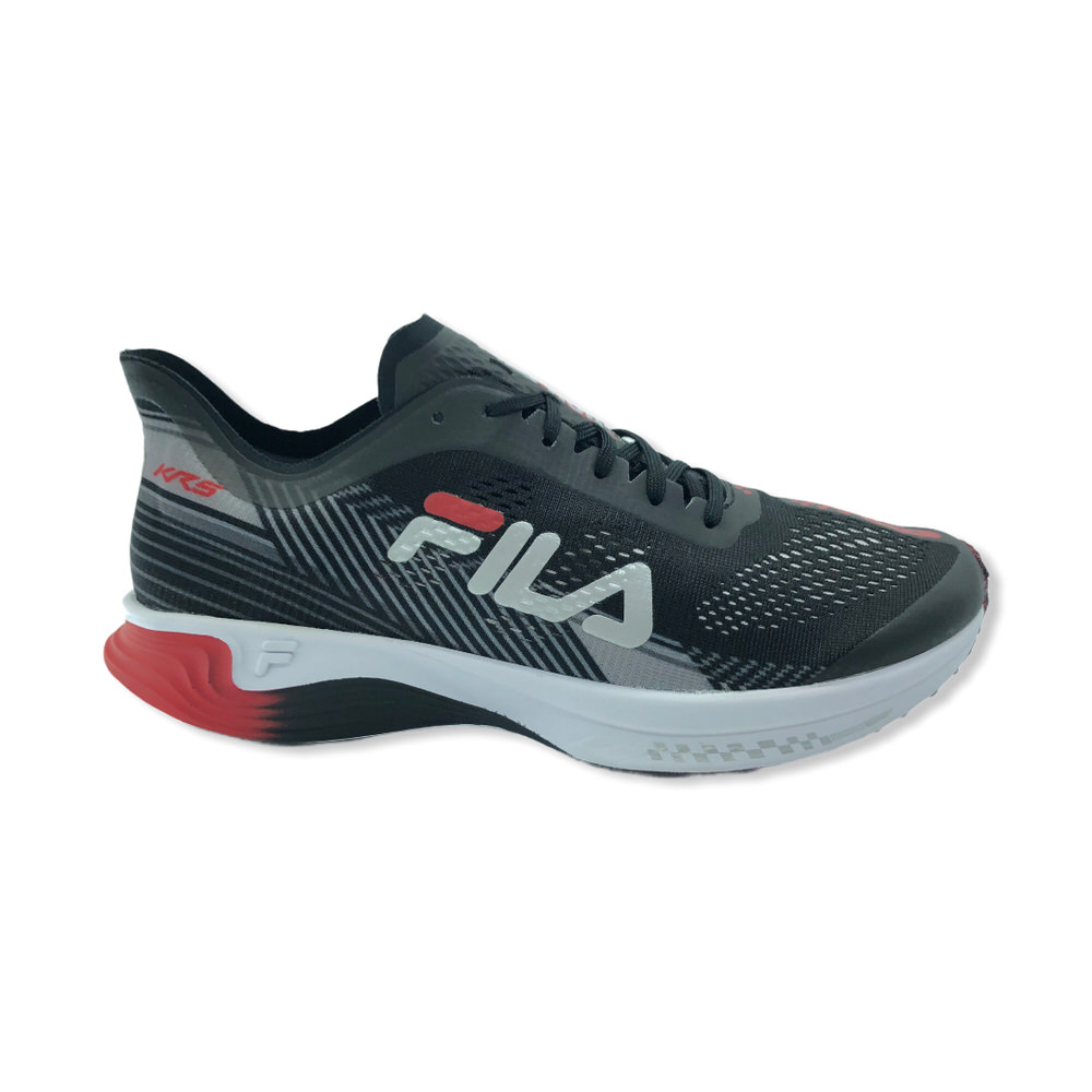 Zapatilla running KR5 -GRAFITO-ROJO