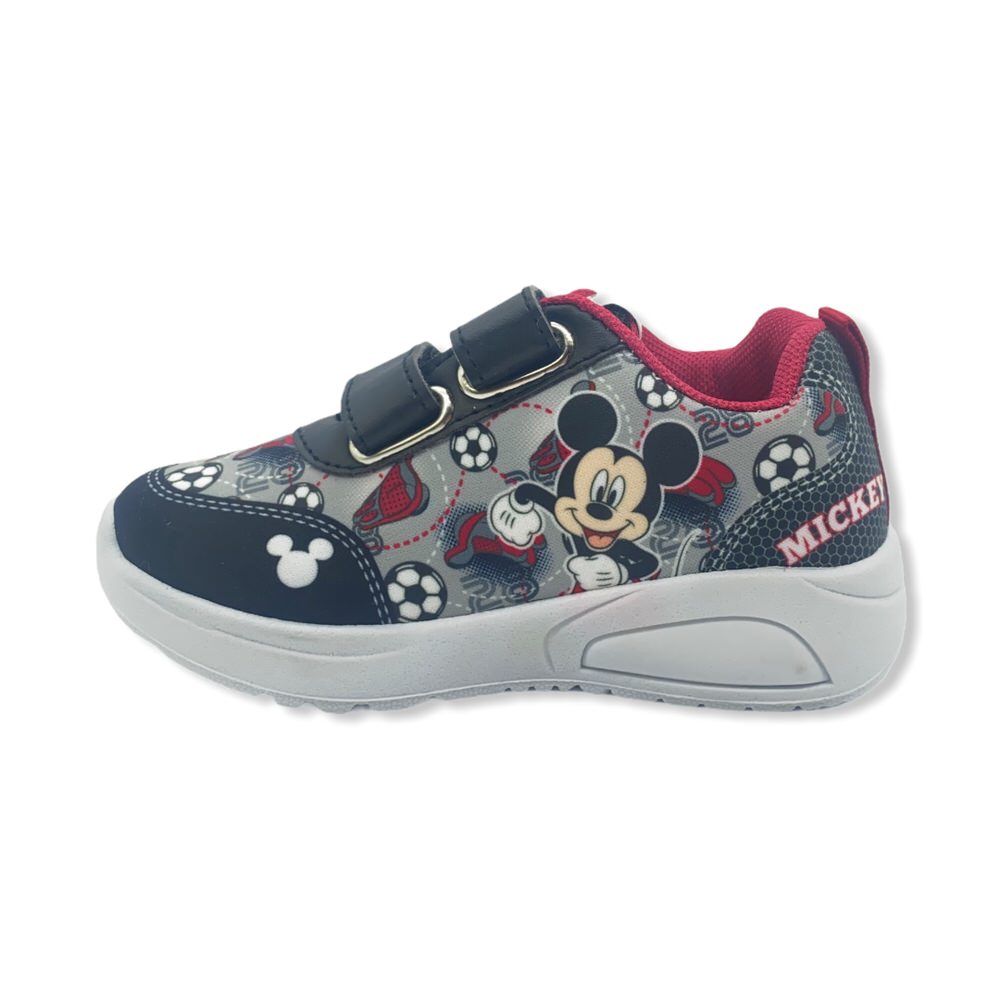 Zapatilla urbano MICKEY SUBLIMADA ABROJO LUZ AL PISAR