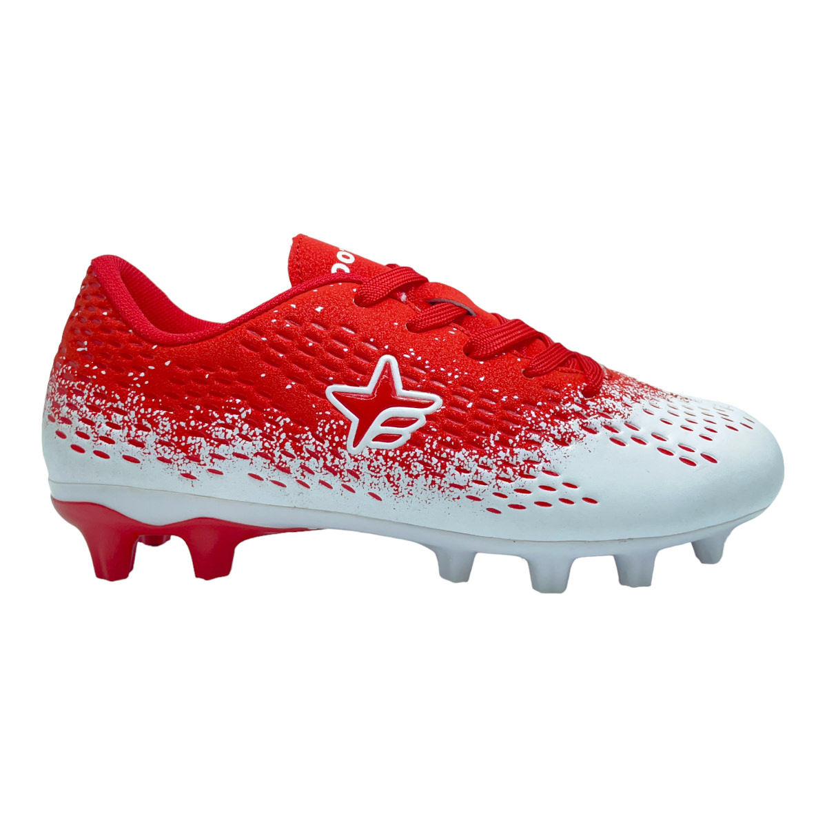 Zapatilla futbol 11 PRIMER LEAGUE ROJO BLANCO