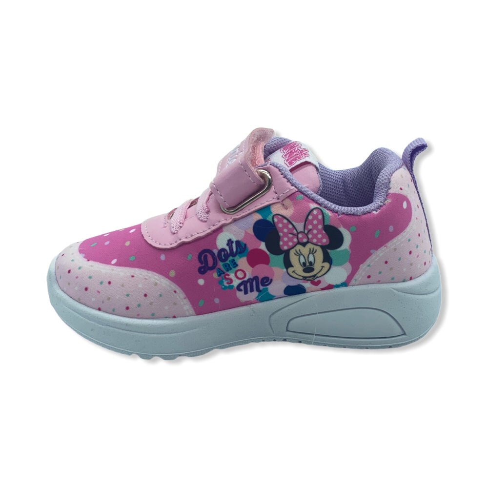 Zapatilla urbano MINNIE SUBLIMADA ABROJO LUZ AL PISAR
