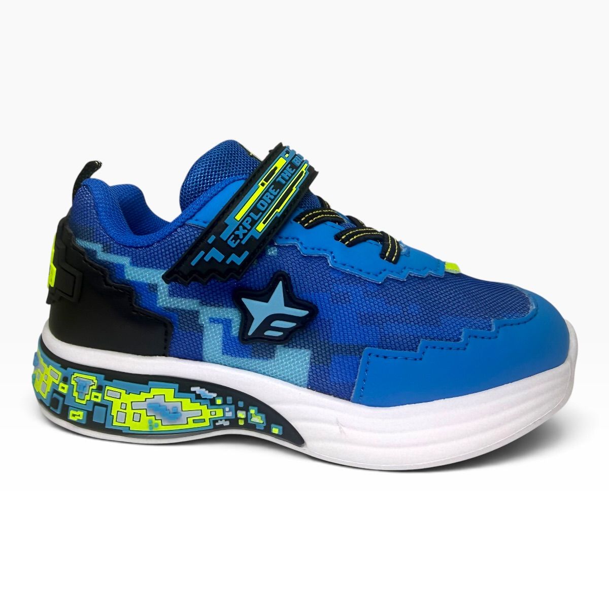 Zapatilla urbano PIXEL GAME CYBER STAR AZUL