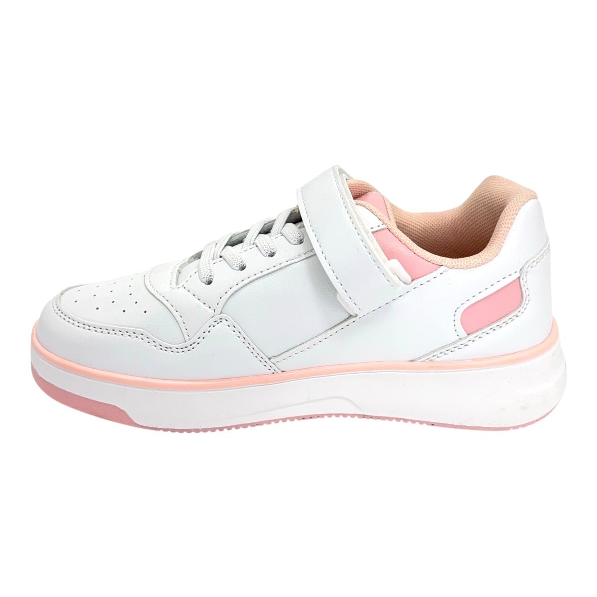 Zapatilla urbano LINEA MODA BCO ROSA