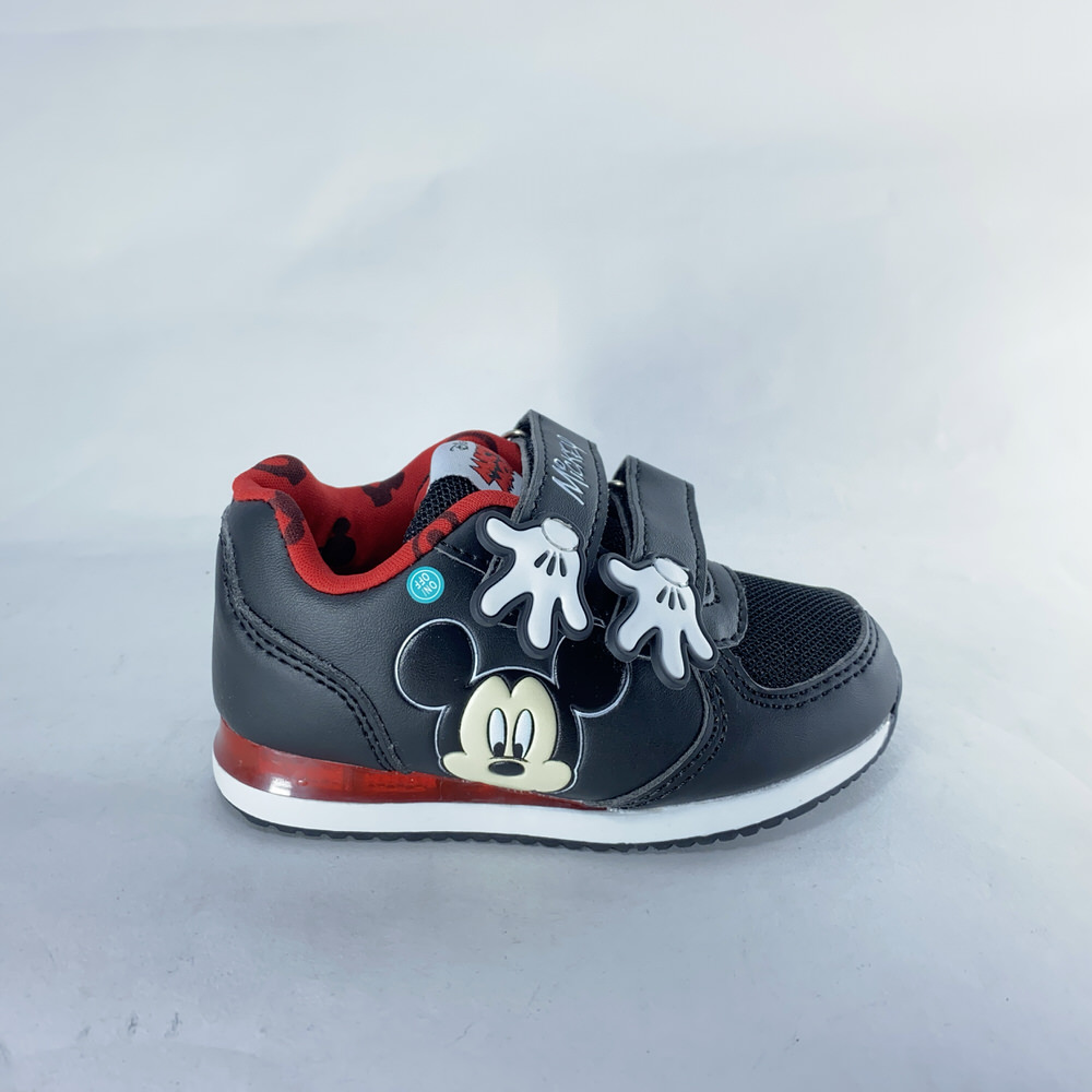 Zapatilla urbano MICKEY NEG BL ROJ