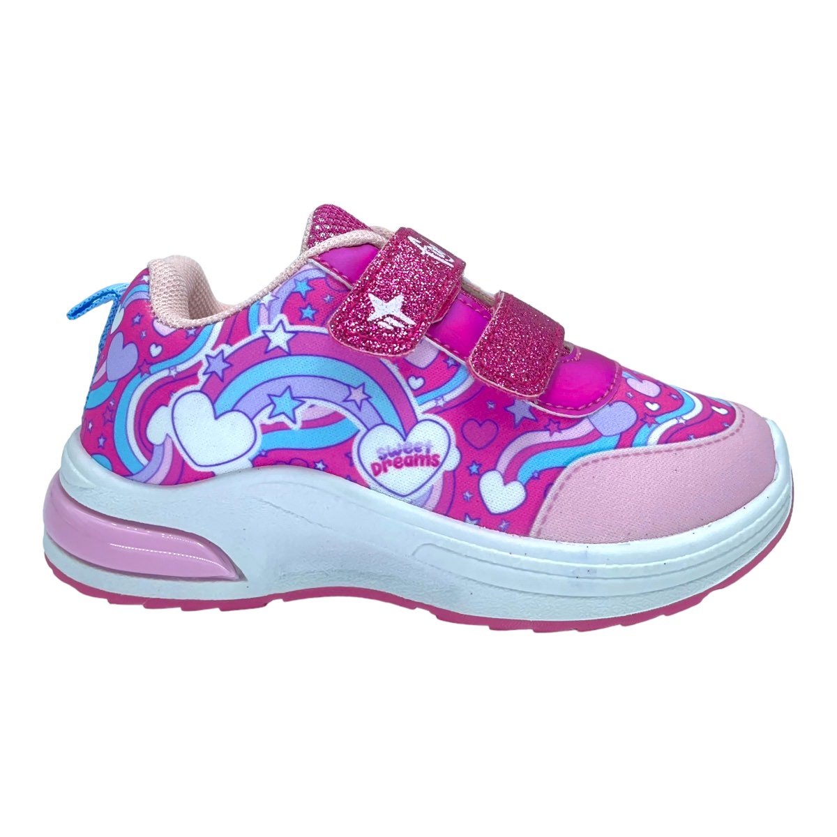Zapatilla urbano ARCO IRIS ROSA
