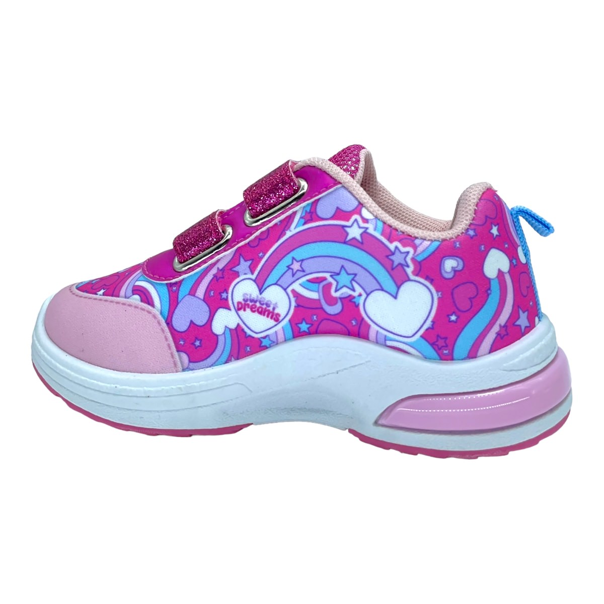 Zapatilla urbano ARCO IRIS ROSA