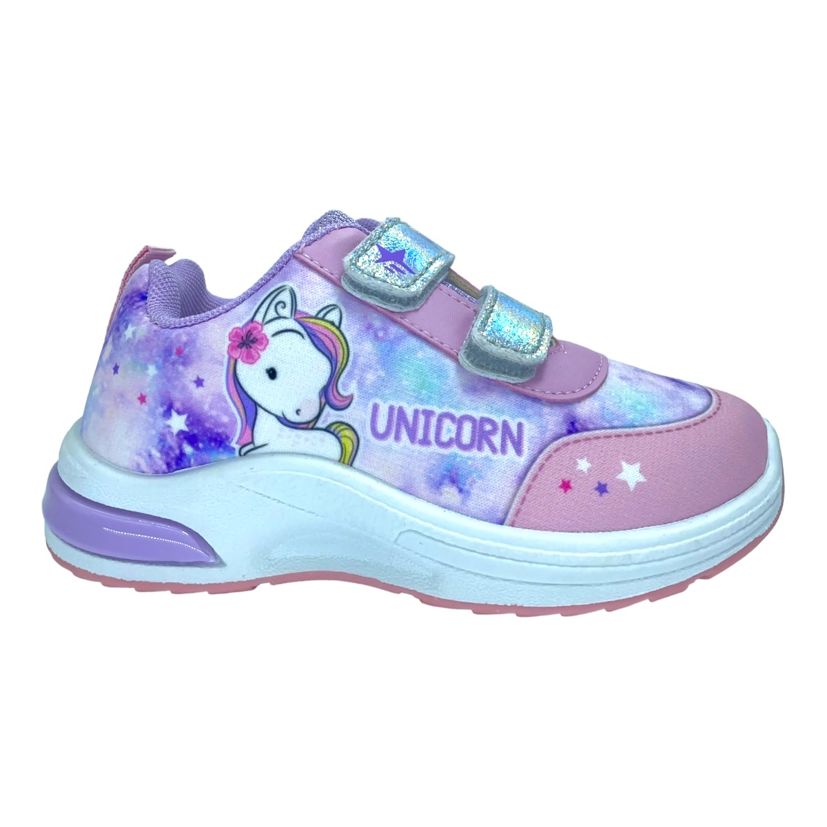 Zapatilla urbano UNICORNIO ROSA CLARO