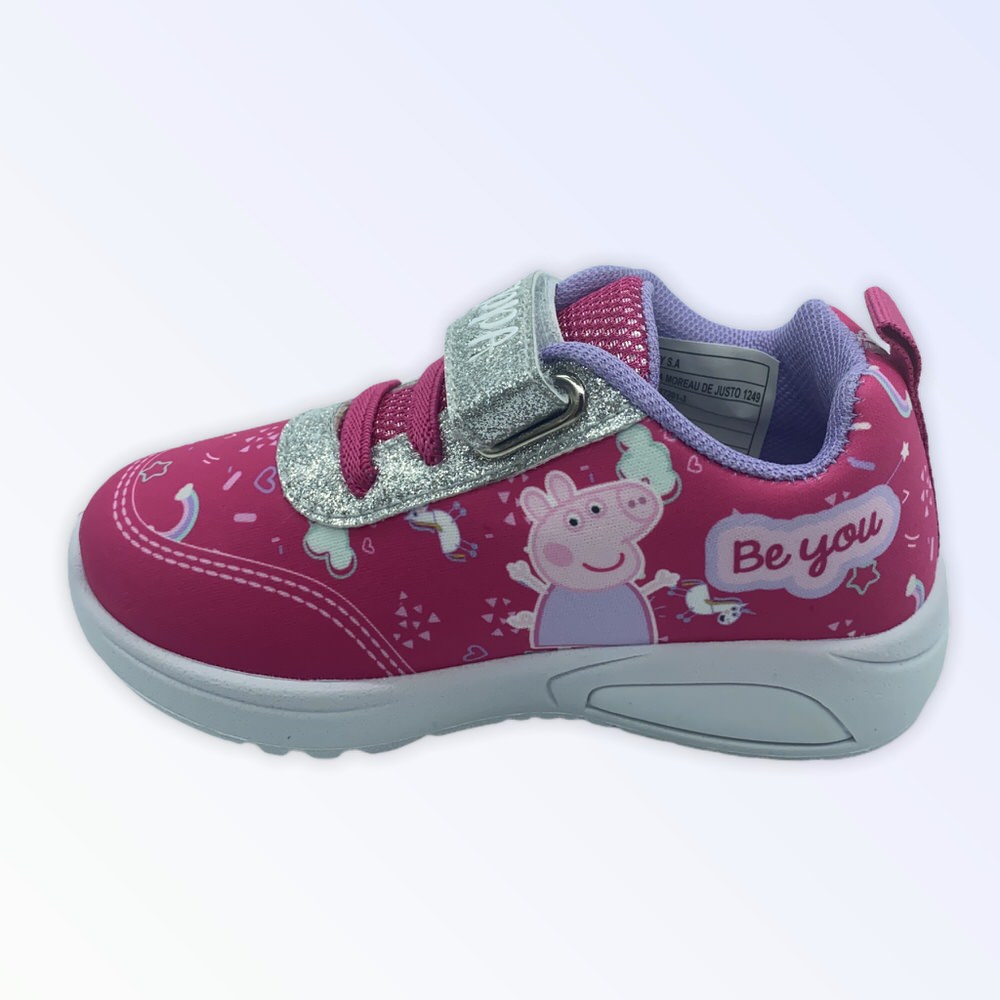 Zapatilla urbano SUBLIMADA PEPPA FUCSIA/GRIS POP/2121
