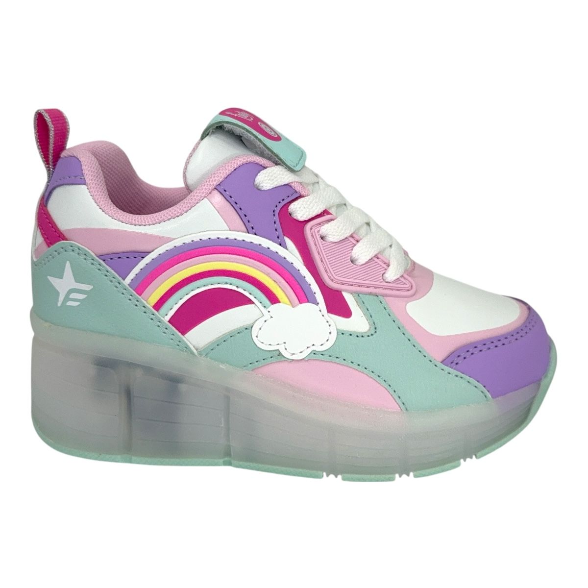 Zapatilla urbano ARCO IRIS AQUA