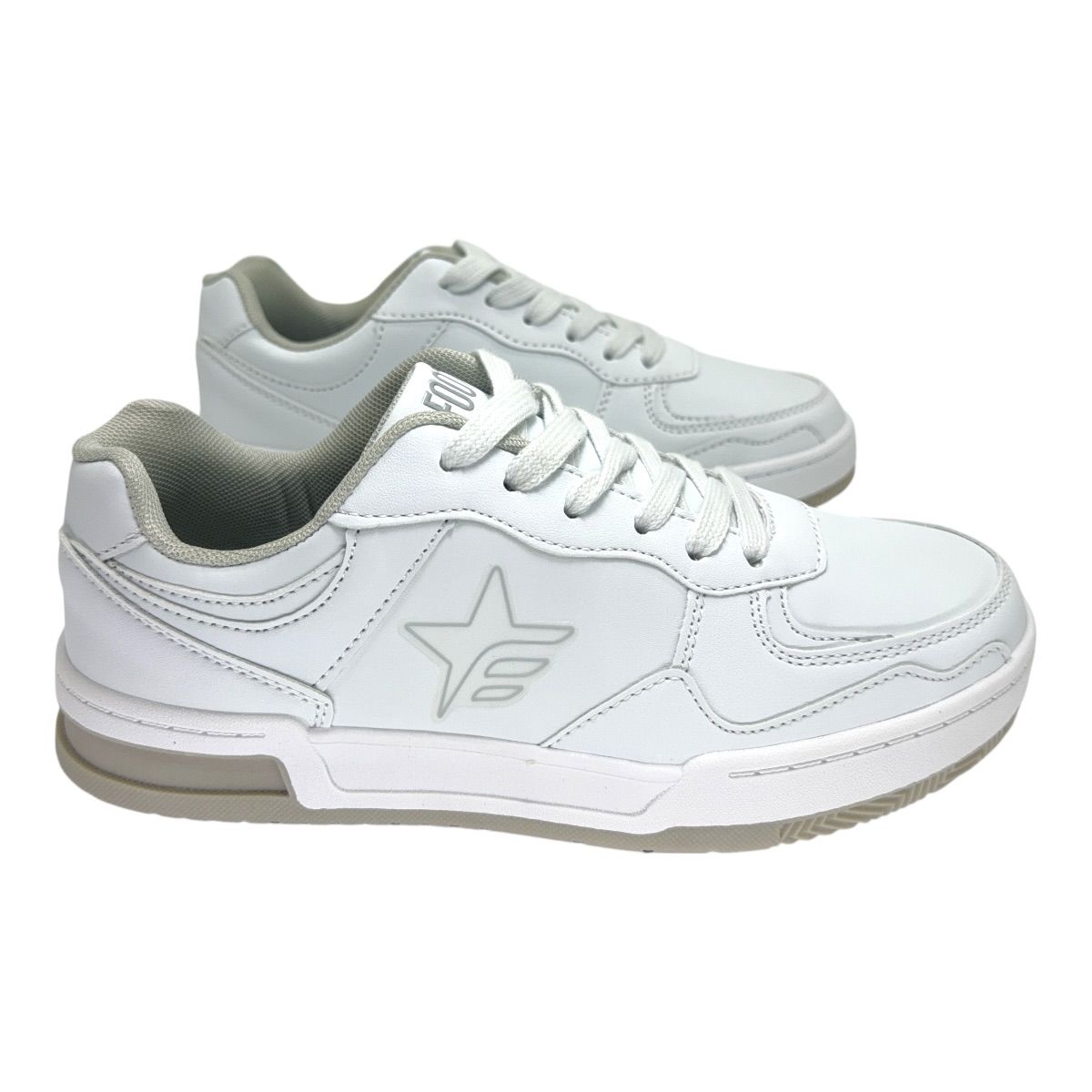 Zapatilla urbano COLEGIAL BLANCO GRIS