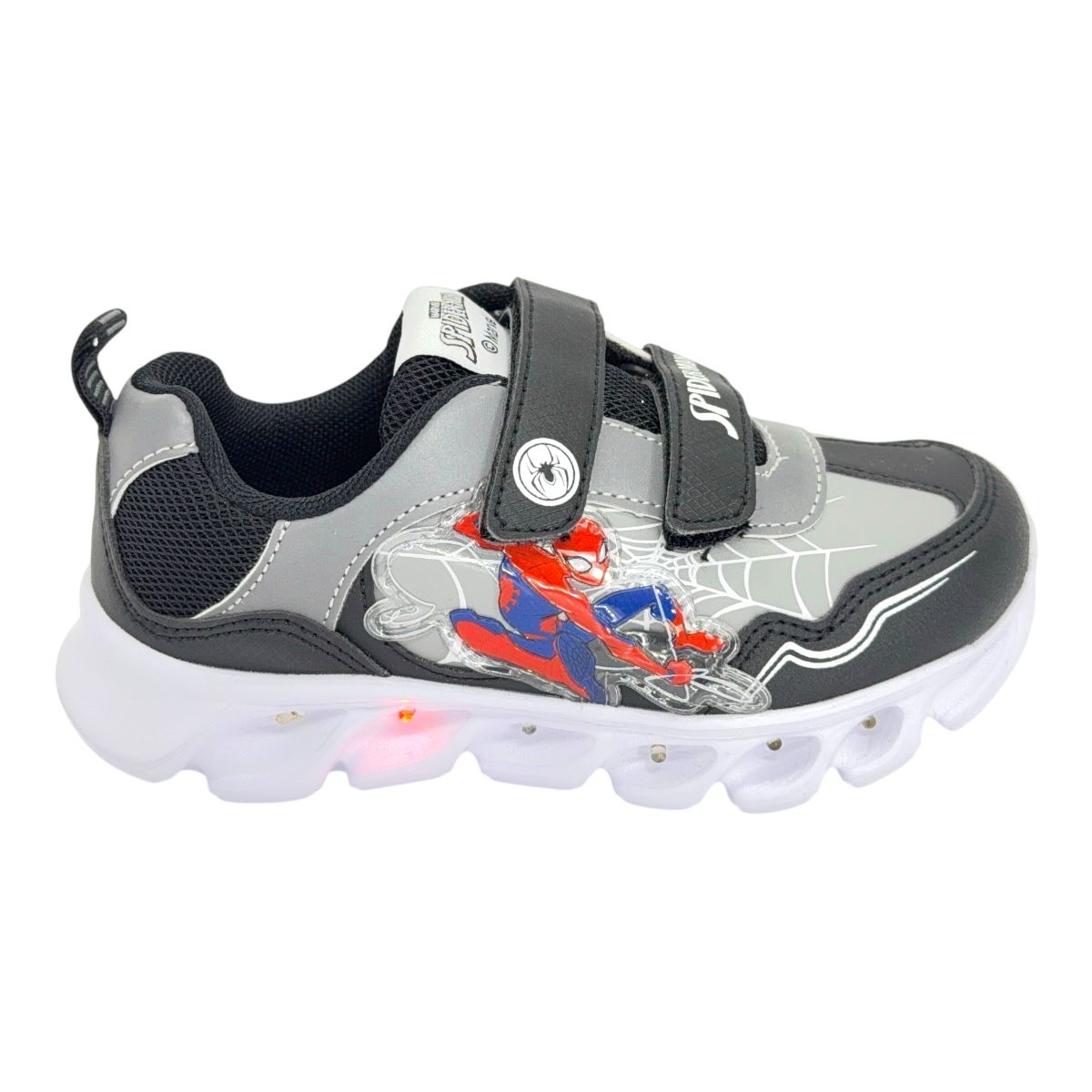 Zapatilla urbano SPIDERMAN LINEA PRO GRIS 