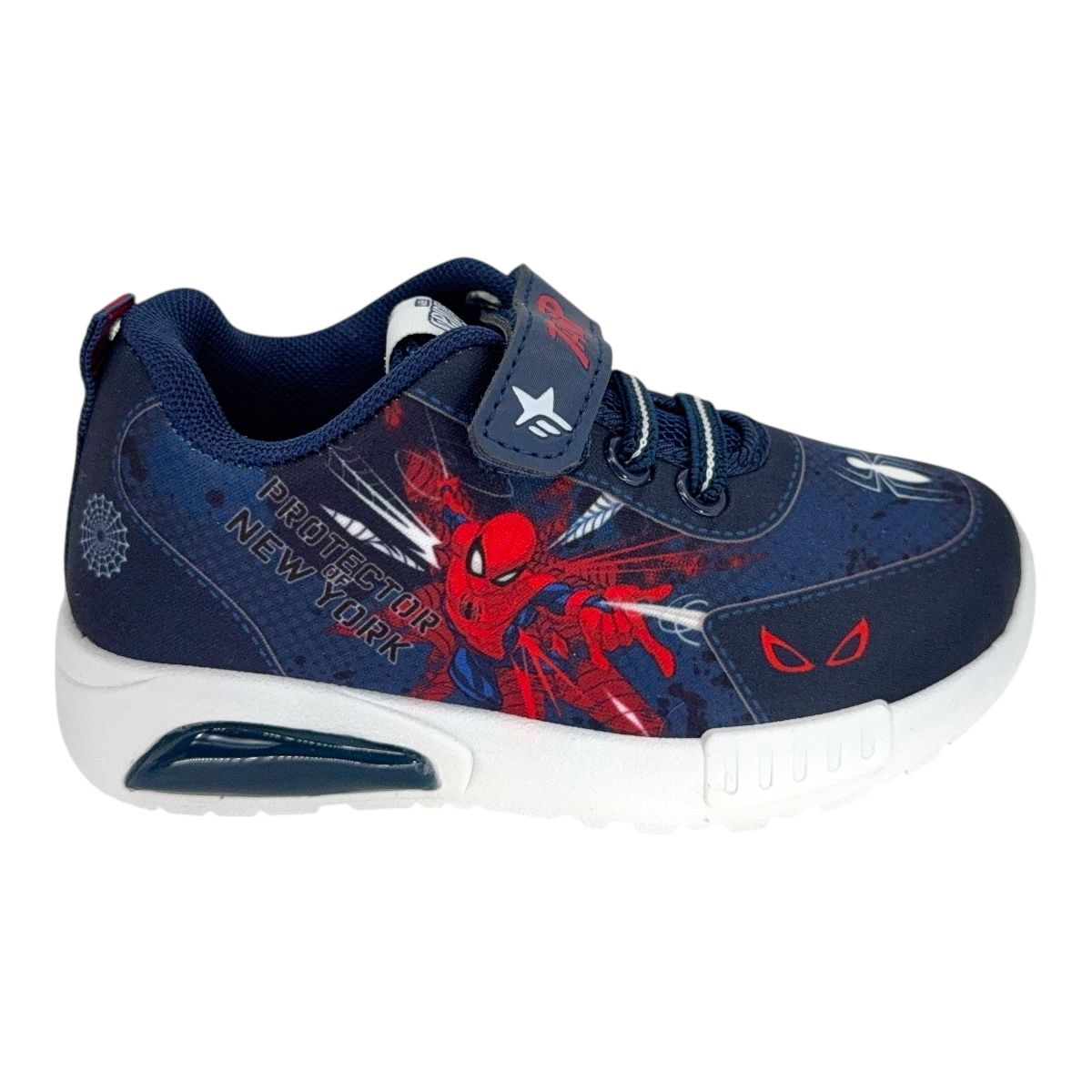 Zapatilla urbano LINEA POP SPIDERMAN AZUL