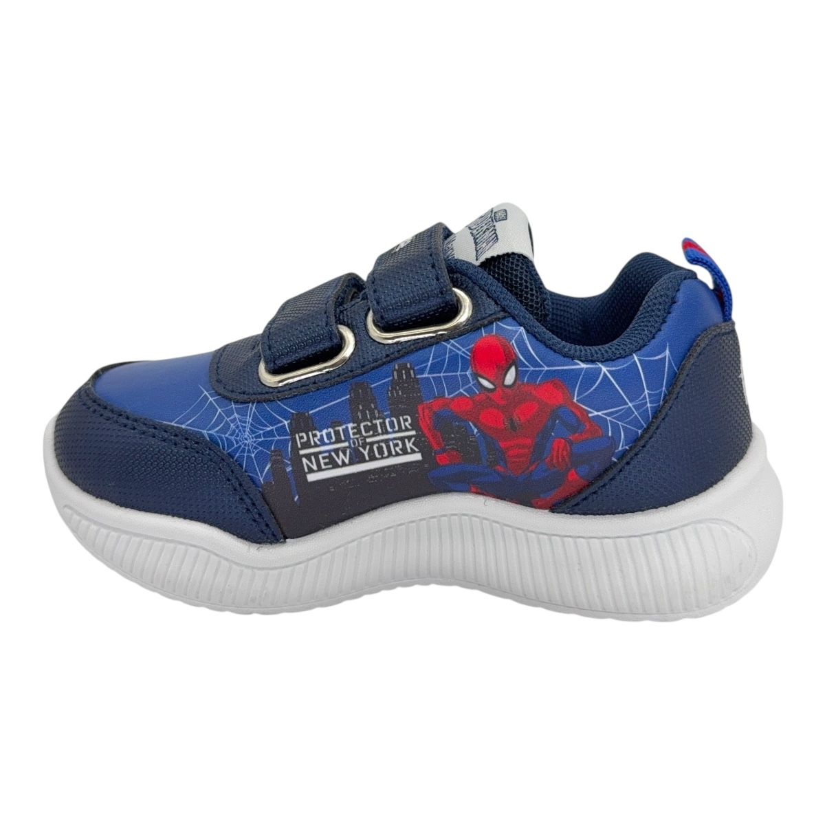 Zapatilla urbano SPIDERMAN LINEA PLUS AZUL ROJO