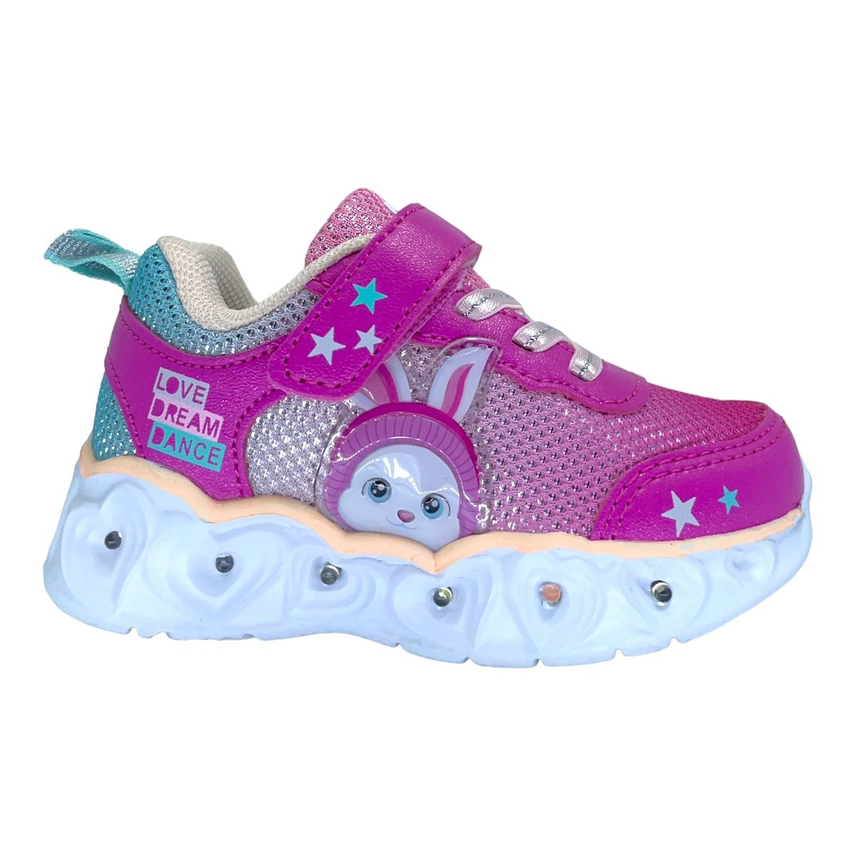 Zapatilla urbano LITTLE RABBIT FUCSIA