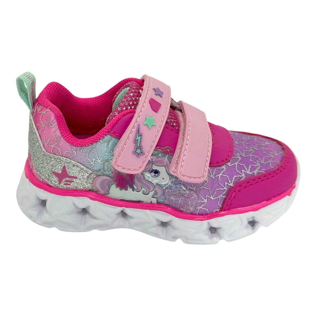 Zapatilla urbano UNICORN WINGS FUCSIA