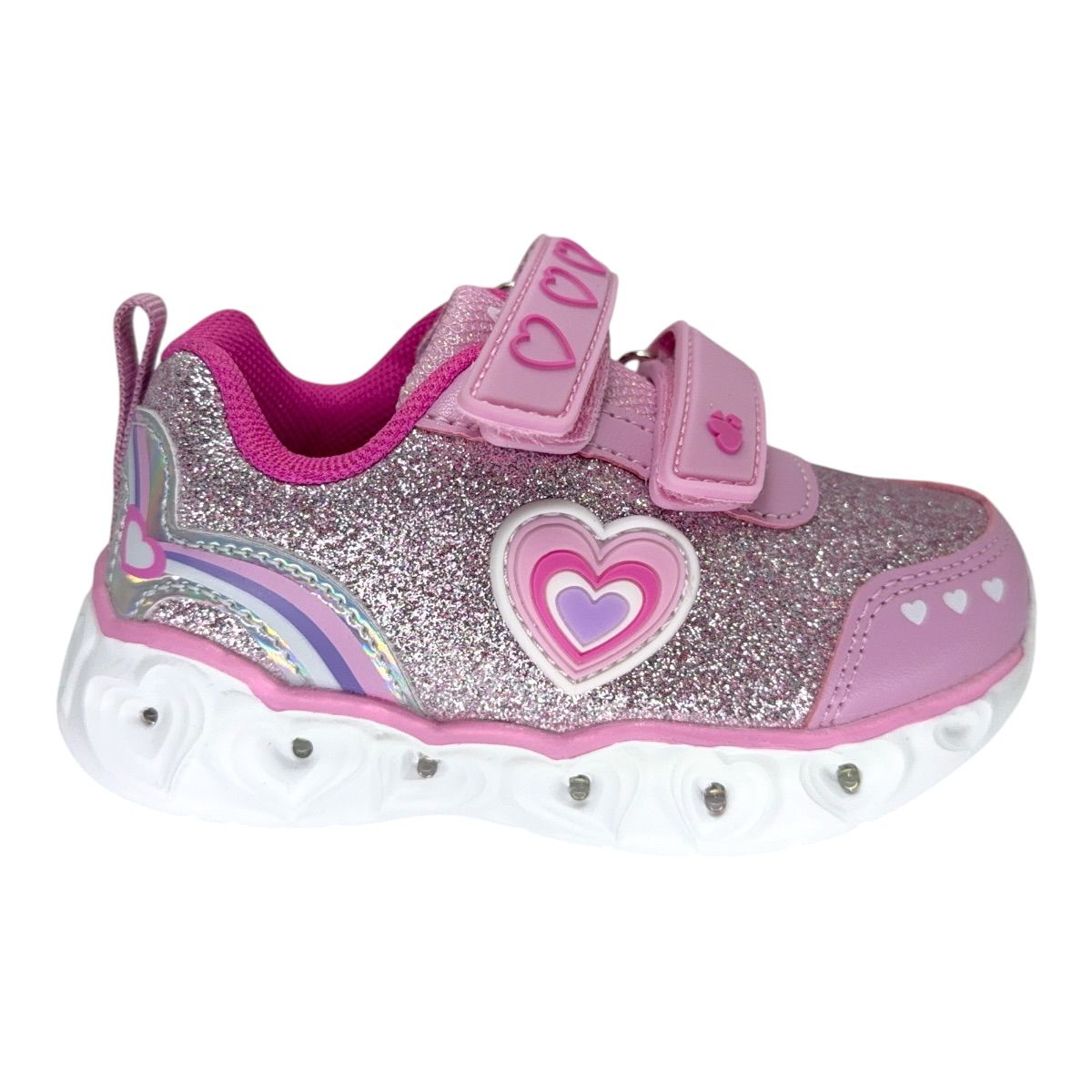 Zapatilla urbano SHINY HEART ROSA