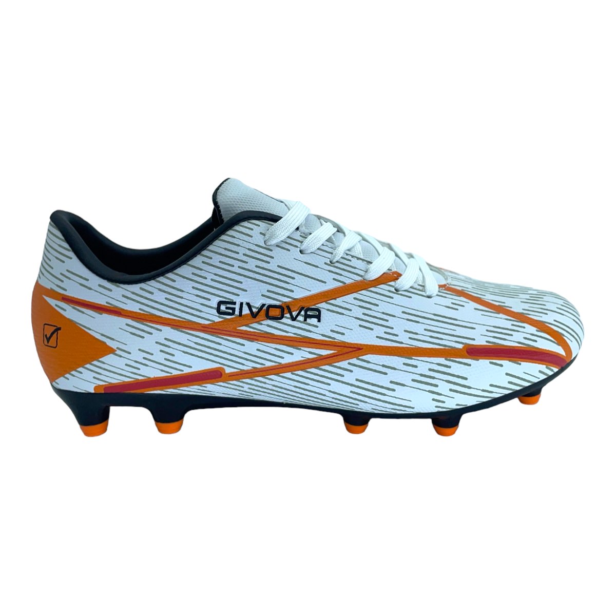 Zapatilla futbol11 GIOCATO FT H1 WHITE ORANG