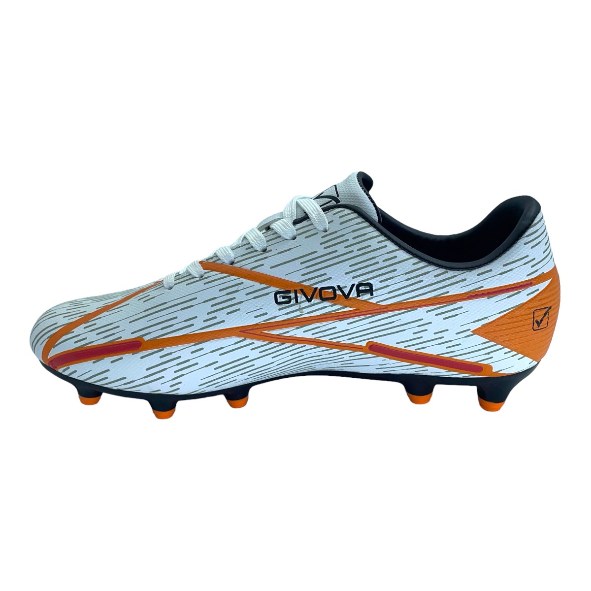 Zapatilla futbol11 GIOCATO FT H1 WHITE ORANG