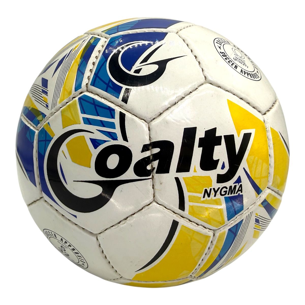 PELOTA FUTBOL GOALTY GALAXY AZUL AMARILLO