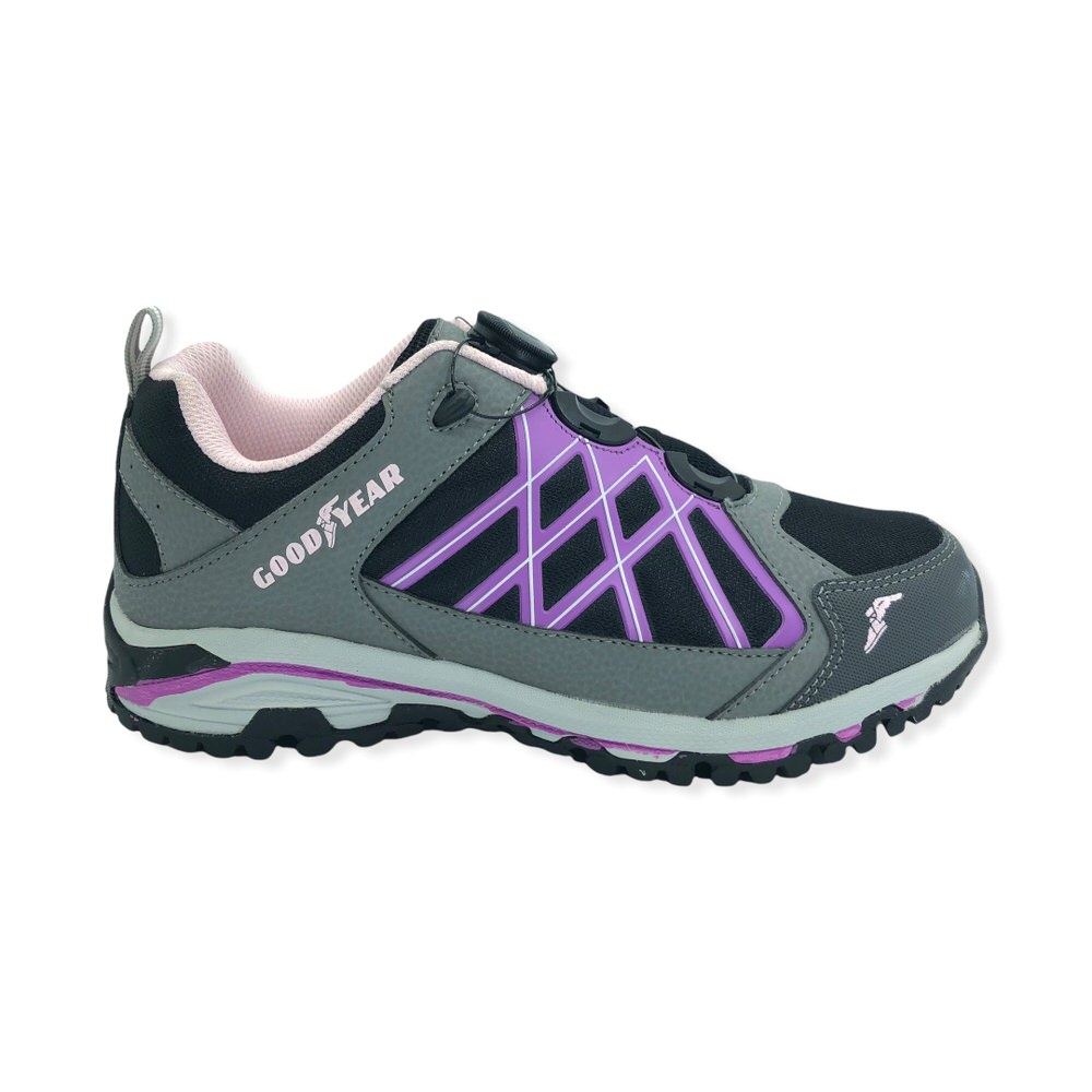 Zapatilla trekking OUTDOOR S/PUNTERA BAJO-RUEDITA -VIOLET ROSA