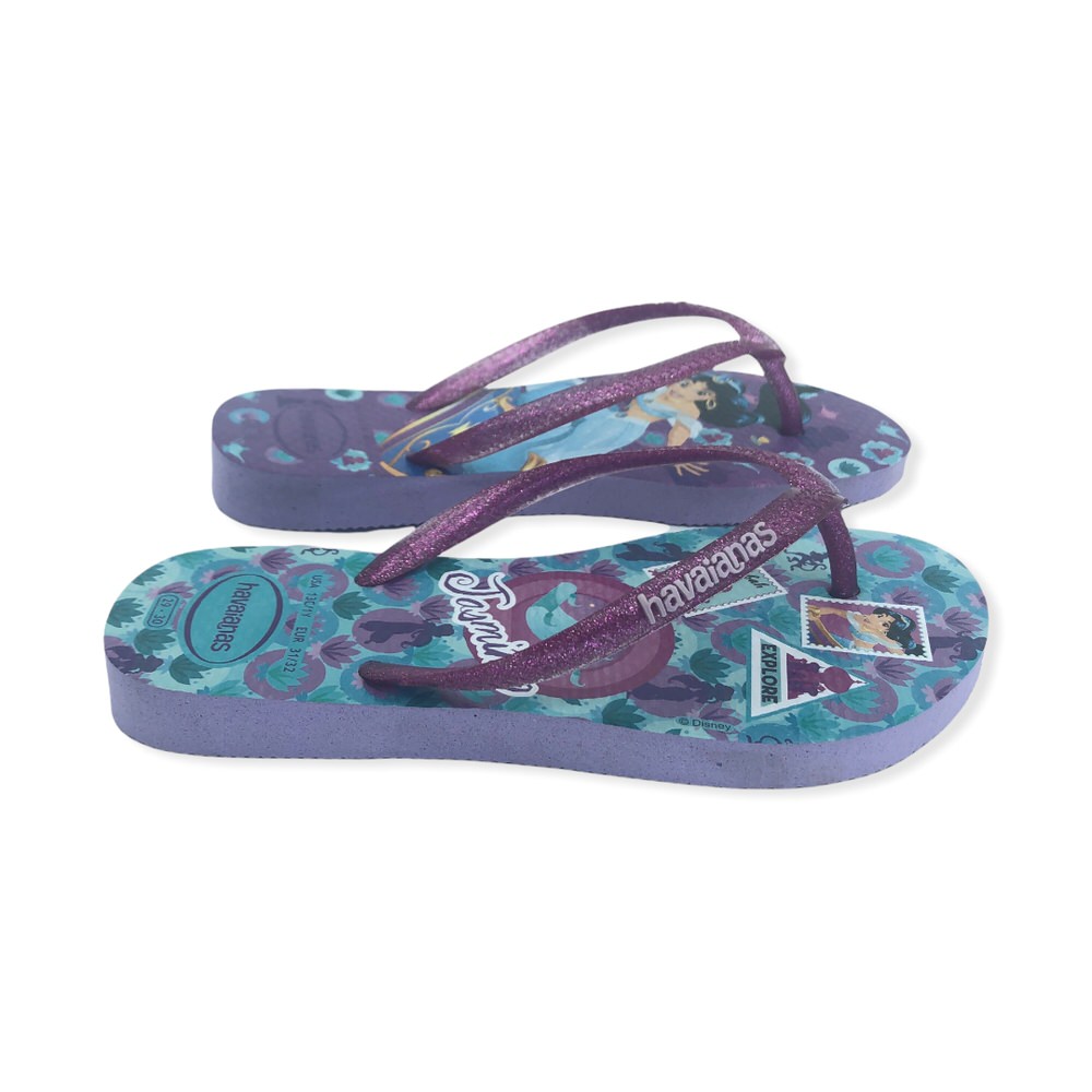 Calzado verano KIDS SLIM PRINCESS LAVANDA PURPURA GLITTER