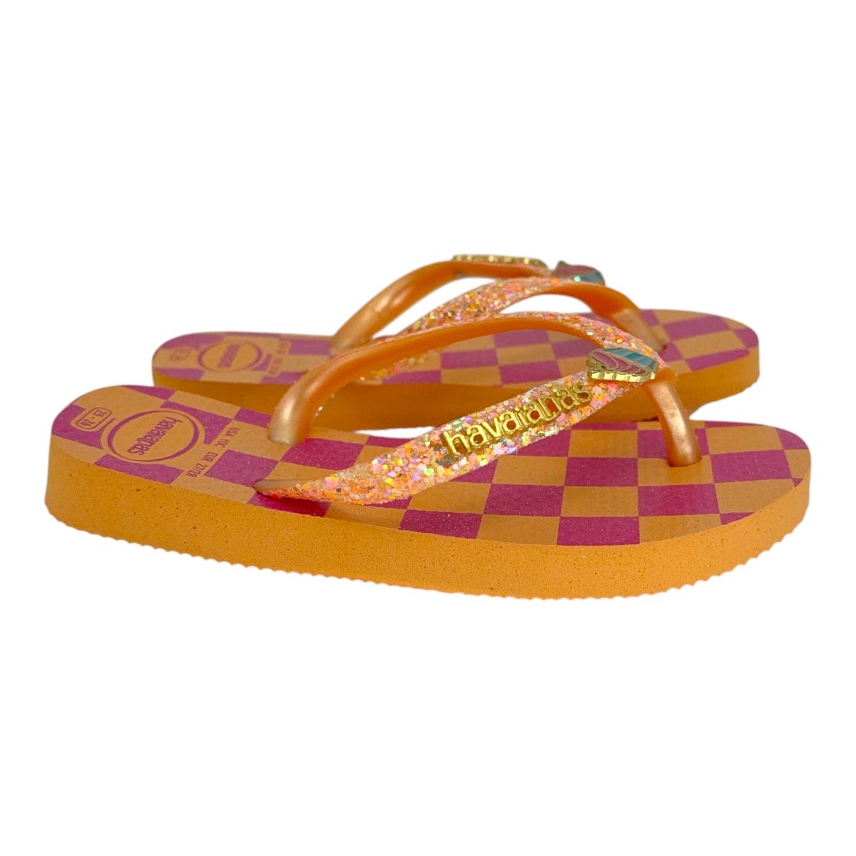 Calzado verano KIDS SLIM GLITTER II DURAZNO