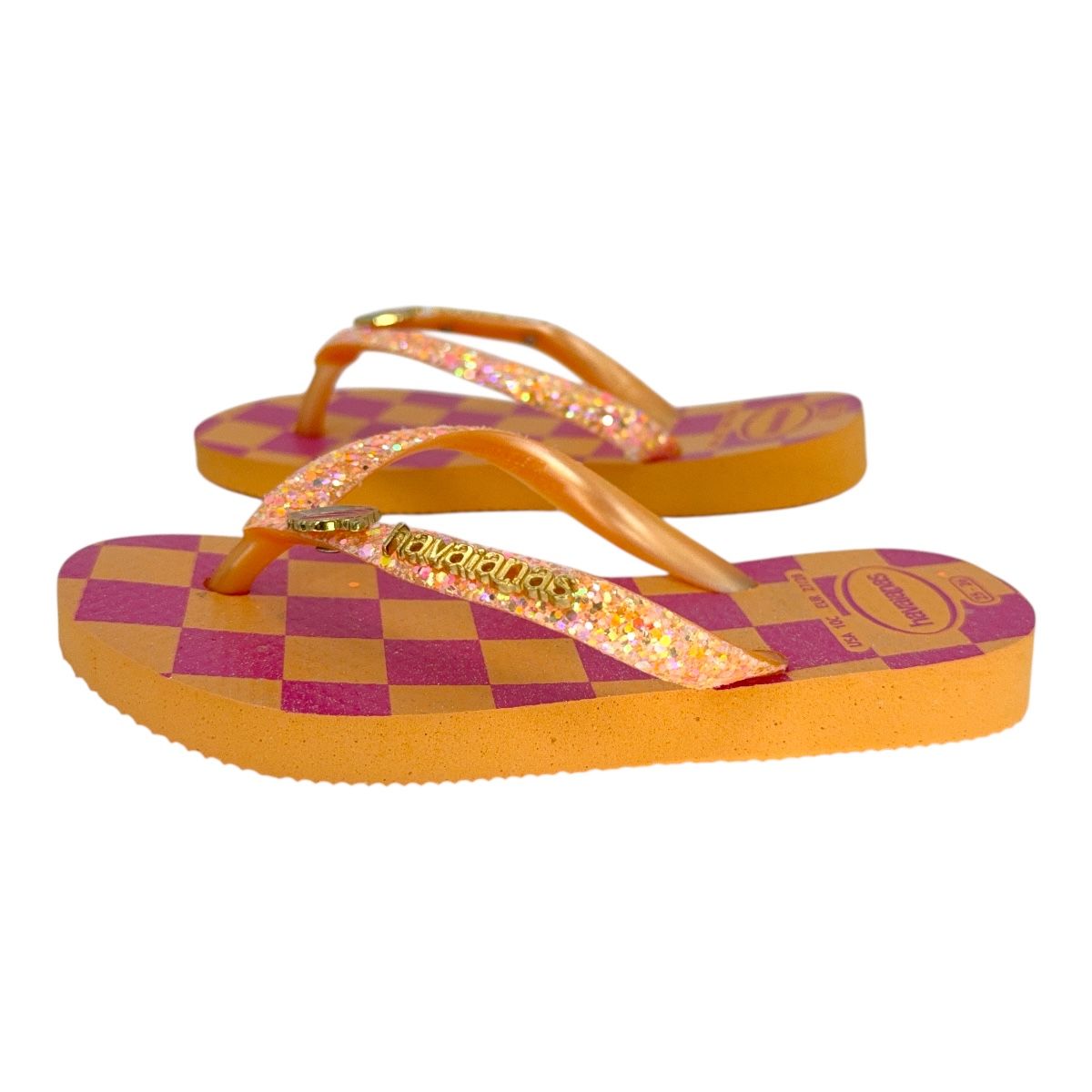 Calzado verano KIDS SLIM GLITTER II DURAZNO