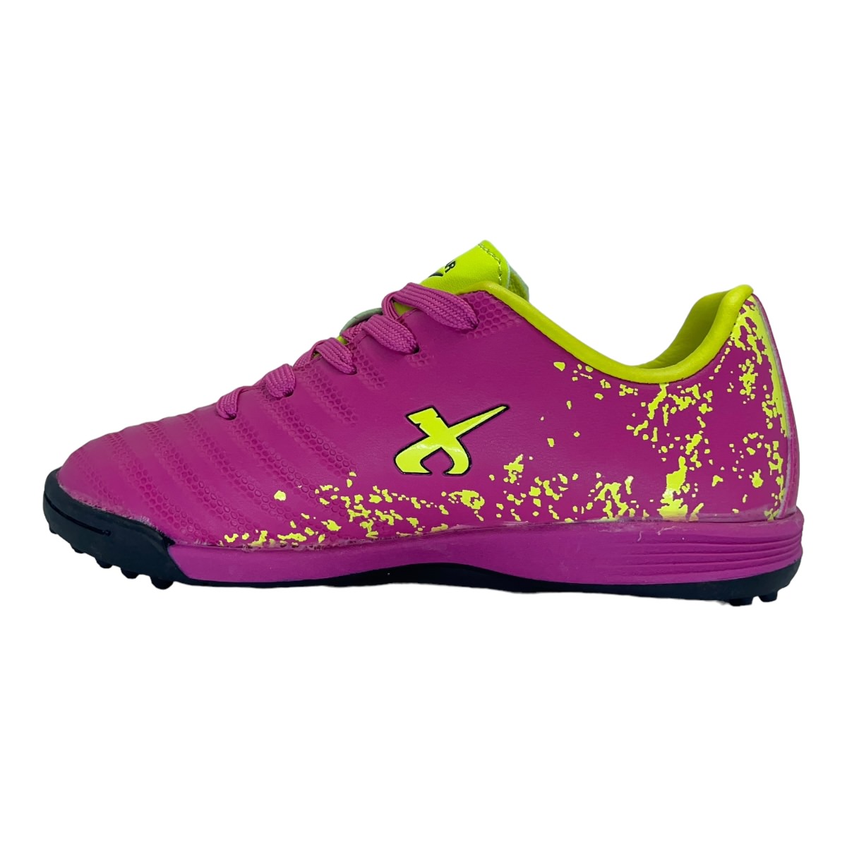 Zapatilla futbol f5 BOTIN JR FUCSIA