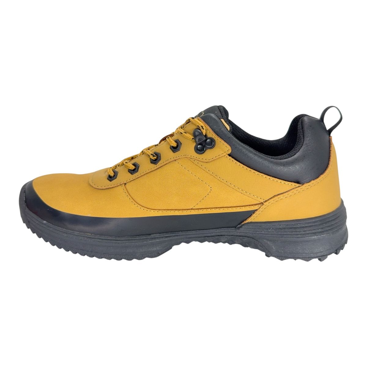 Zapatilla urbano LOGO SAIMON YELLOW TAN-DK BROWN