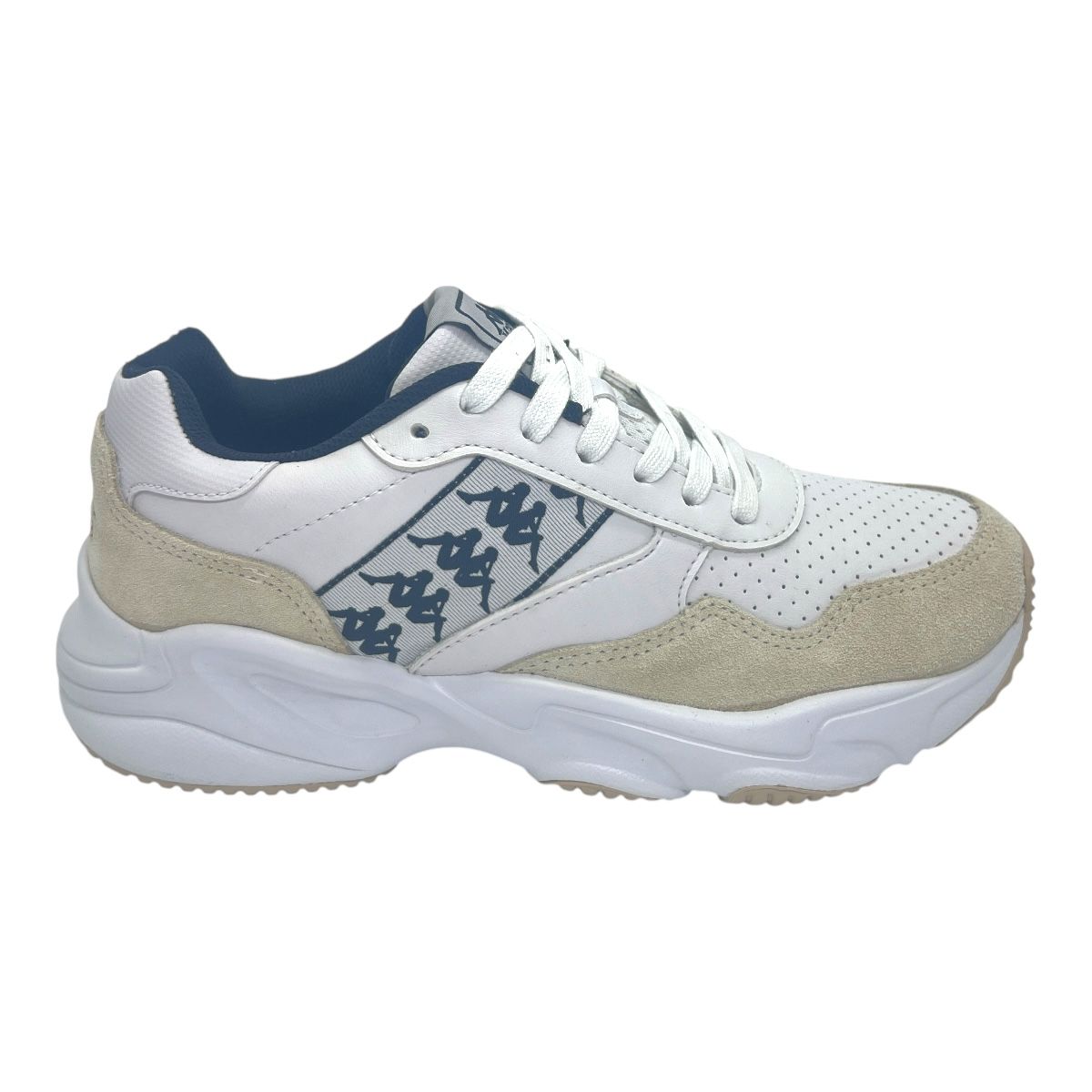 Zapatilla urbano AUTHENTIC PARMA WHITE BEIGE